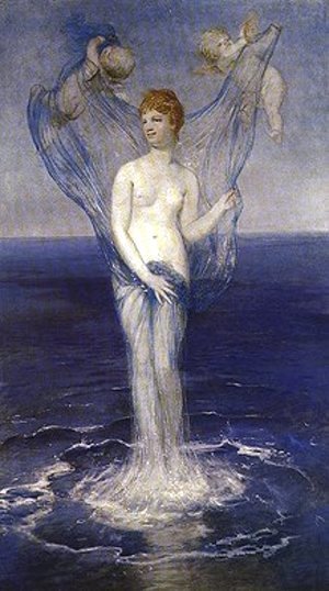 Arnold Böcklin - Birth of Venus  1868
