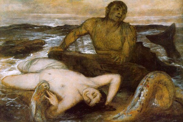 Triton and Nereid, 1877,