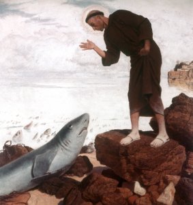 St. Anthony preaches the fish